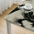 thumbnail image 5 of WYYP Dragon Square Tablecloth Waterproof Resistant Fabric 100% Polyester Fiber 52*52, 5 of 8