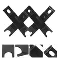 thumbnail image 4 of Miangastore 2 Paires de Rallonges de Vélo pour Enfants Axes en Métal Noir, 4 of 7