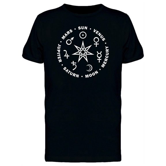 The Ancient Star Astrology. T-Shirt Men -Image by Shutterstock, Male 3X-Large