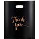 thumbnail image 1 of 100 Pcs Bolsas de Compras Reutilizables, negro y rosa, Bolsa Polipapel Boutique Decorada, bolsas de plastico regalo, bolsas para boutique, 1 of 4