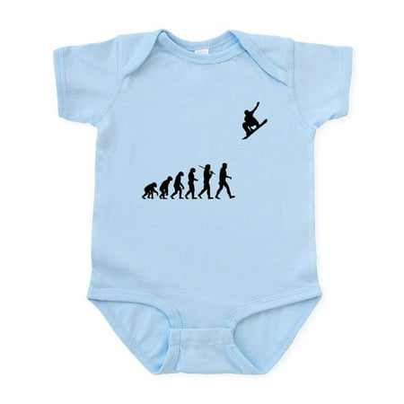 

CafePress - Snowboarding Infant Bodysuit - Baby Light Bodysuit Size Newborn - 24 Months