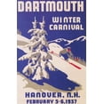 thumbnail image 2 of Art.com Poster for Dartmouth Winter Carnival Art Print, 16" x 24", 2 of 4