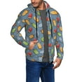 Honeii Fruit Ice Cream Print Hoodies for Men, Pullover & Full Zip