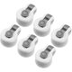 thumbnail image 1 of 6PCS Duvet Cover Clips No Pins Non-Slip Comforter Fasteners Keep Corner in Place Quilt Fixer Anti-move Duvet Cover Clips Bedding Accessories without N, 1 of 5