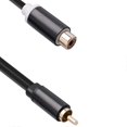 thumbnail image 4 of 0.3m o Speaker Y-Adapter Splitter Cable 1 Male to 2 Female Stereo o Cable Gold Plated, 4 of 4