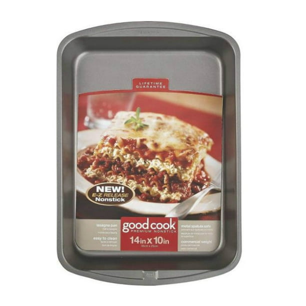 Good Cook 04011 Nonstick Lasagna Pans, 14" X 10"