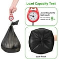 thumbnail image 5 of 200Counts Small Trash Bags, 4 Gallon Trash Bag/Small Garbage Bags, Strong Wastebasket Liners for Bathroom Bedroom Office Trash Can, 5 of 6