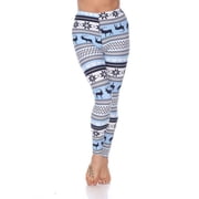 White Mark Women's Printed Leggings