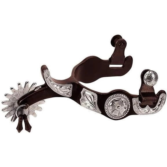 Weaver Equine Show Spurs: German Silver Elegance & Performance