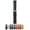 Black, variant on Morellato Croquet (Ec) Genuine Leather Watch Strap - Bright Blue - 24mm - Chrome-plated Stainless Steel Buckle - EASY CLICK Collection