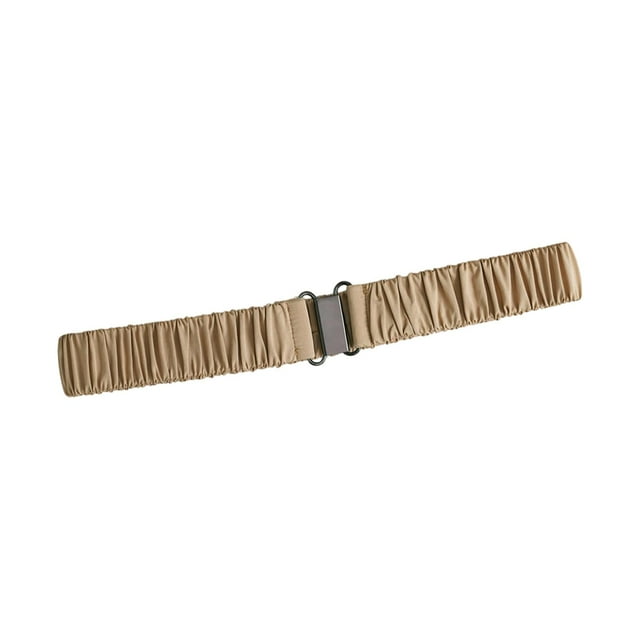 Cinturón elástico para mujer, estilo casual y moderno, ideal para abrigos, gabardinas y suéteres. Caqui