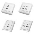 thumbnail image 2 of Usb Wall Outlets Typec Usb Wall Charger Outlet 18w Usb Outlets Receptacle, 2 of 5
