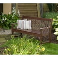 thumbnail image 4 of POLYWOOD&reg; Vineyard Recycled Plastic Garden Bench, 4 of 6