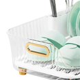 thumbnail image 4 of Dish Drying Rack Multipurpose Large Capacity Detachable Space Saving Drain Holes Sink Drying Rack for Kitchen Counter, 4 of 4