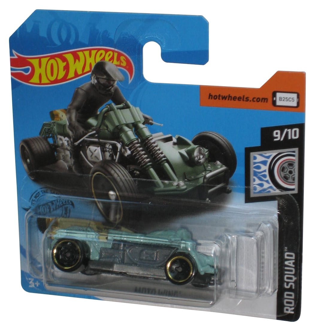Hot Wheels X-Raycers (2017) Green El Viento Toy Car 1/10 - (Short
