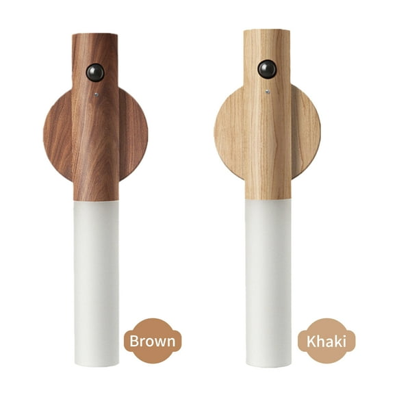 Lampe Murale avec Capteur de Mouvement, Lumière de Nuit Amovible, Lampe à Main Automatique Rechargeable avec Capteur LED, Lampe de Placard Auto-Adhésive et Magnétique pour Escalier Salle de Bain Enfants