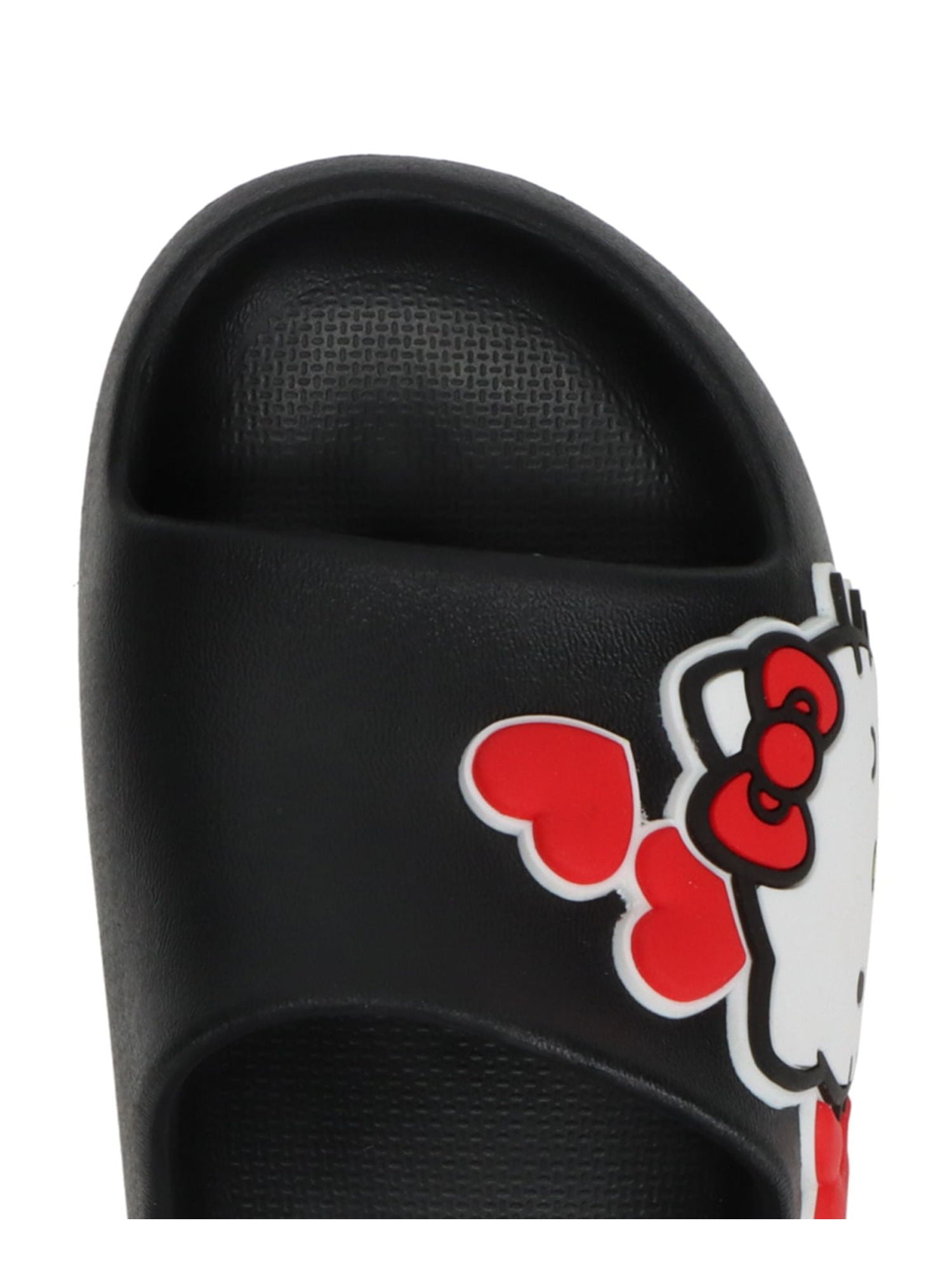 kitty様⑨⓪ Hello Kitty Girls Casual Slip-On Slides with Red Bow Micro