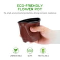 thumbnail image 5 of Eease 20 Plastic Nursery Pots for Plants, 4.3 Inch/11cm, 5 of 8