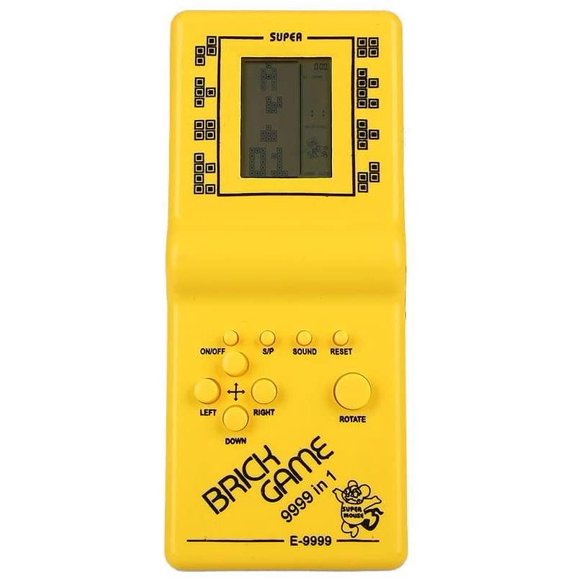Hanbaili Retro Classic Tetris Hand Held LCD Electronic Game Toy Fun Brick Game Puzzle Toys