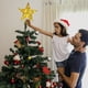 thumbnail image 3 of Adorno de estrella de árbol de Navidad yeacher Dorado 15 cm, 3 of 7