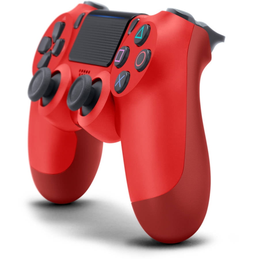 new red ps4 controller