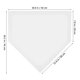 thumbnail image 5 of FENGGUIQU Tabla De Entrenamiento Para Béisbol Con Superficie Plana Para Lanzamientos, 5 of 8