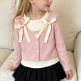 thumbnail image 5 of Gamivast Casual V Neck Blouses for Girls Kids Embroidery Lace Trim Scalloped Hem Shirts Summer Flowy Tunic Tops Loose Fit Lightweight Back To School Everyday Wear Pink 5-6Years, 5 of 8