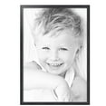 thumbnail image 2 of ArtToFrames 28" x 41" Galleria Noir Picture Frame, 28x41 inch Black MDF Poster Frame (WOM-4083),  Pack, 2 of 8
