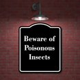 thumbnail image 2 of Beware of Poisonous Insects BLACK Aluminum Composite Sign 15''x18'', 2 of 9