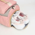 thumbnail image 3 of RKSTN Storage Bages Multifunctional Portable Backpack, Shoe Warehouse Round Bucket Backpack, Training Sports Bag Pink Kitchen Gadgets, 3 of 8