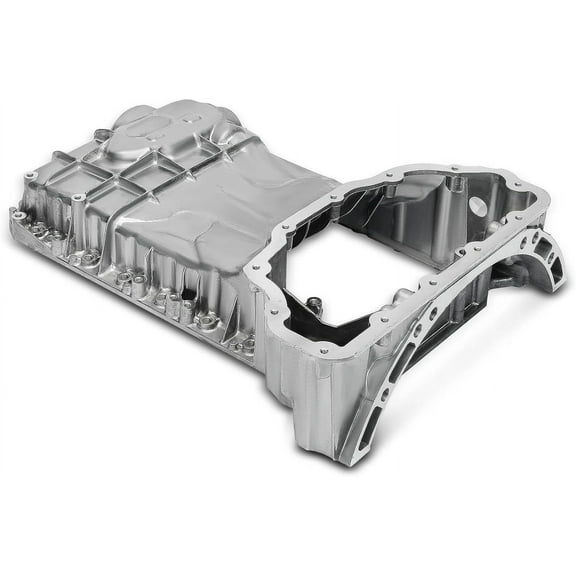 A-Premium Engine Oil Pan Sump with Drain Plug Compatible with Mercedes-Benz C300 2011/2013-2014, C350, E300, E350, E400, E450, GLK350, CLS350, SL400, SLC43 AMG, SLK350, ML350, ML400, 3.0L 3.5L, GAS