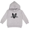thumbnail image 2 of Inktastic Peeking German Shepherd Toddler Hoodie, 2 of 4