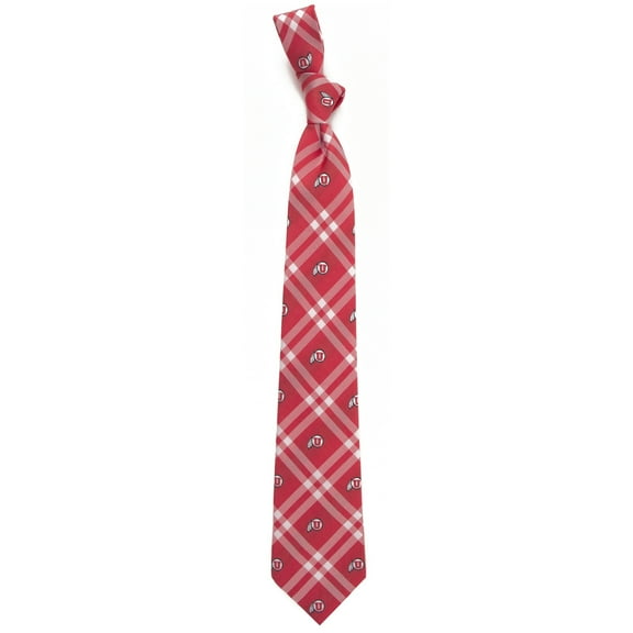Men's Red Utah Utes Rhodes Tie