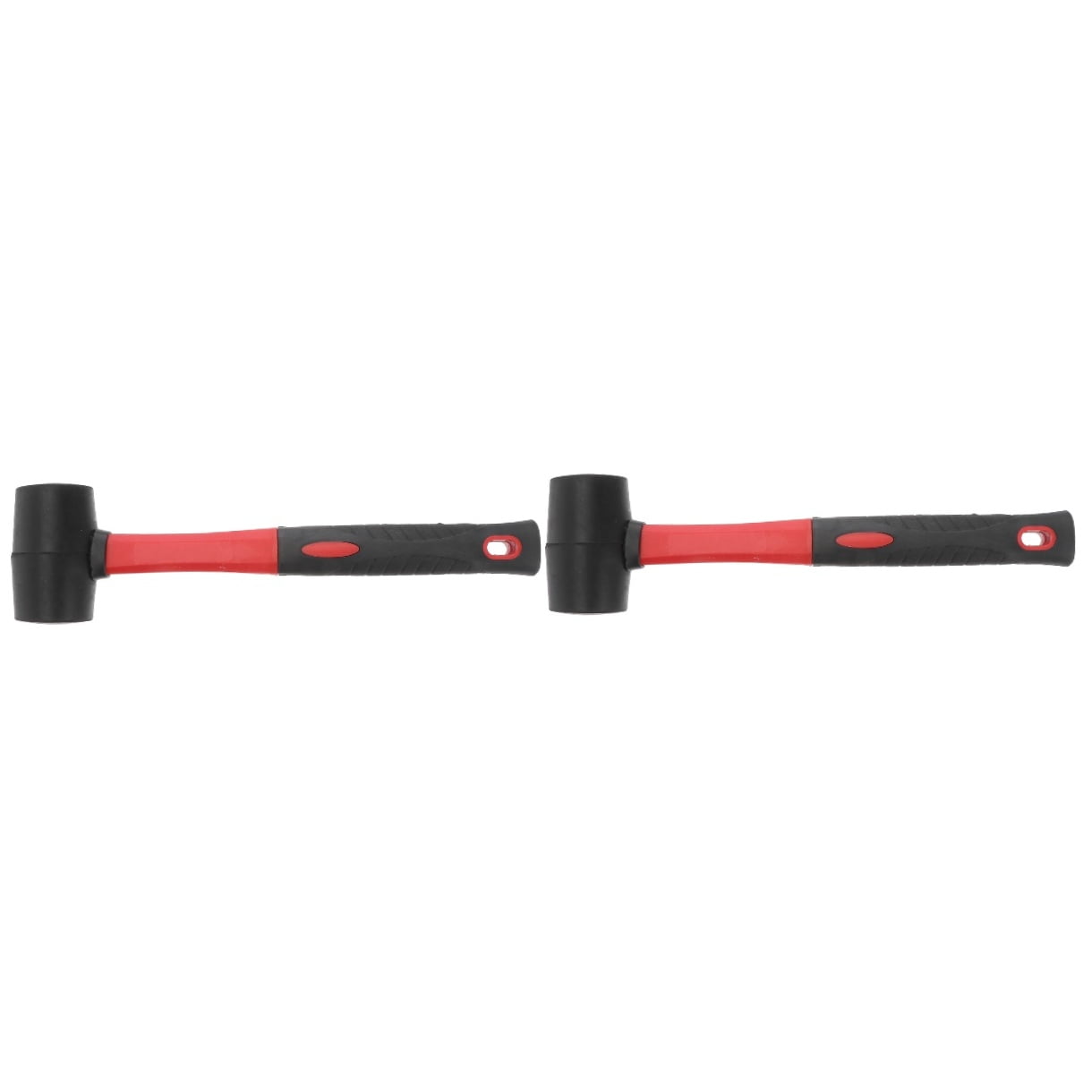 unbranded 2pcs 12oz Non-slip Rubber Mallet Head Hammer Flooring Installation Mallet Hammer