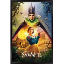 Disney Snow White: Live Action - Official One Sheet Wall Poster, 22.375" x 34" Framed