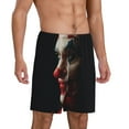 thumbnail image 2 of Joker Movie Men's Short Pajama Pants Lightweight Daily Lounge Shorts Bottoms Sleepwear Cozy Soft Home Pajama Pants Shorts, 2 of 9