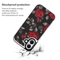 thumbnail image 2 of Compatible with iPhone 11 12 13 mini 14 15 16 Pro Max Plus Wallet Case with Card Holder, PU Leather Kickstand Card Slots Case ( Rose Dark, iPhone 13 Pro Max), 2 of 7