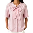 thumbnail image 2 of Bixock Women's Maternity Tops Short Sleeve Casual Pregnant Tops Crew Neck Maternity Shirts Soft Breathable Comfortable Maternity Clothings, 2 of 7