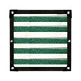 thumbnail image 2 of TIMIFIS Filet d'Ombrage Vert Foncé et Blanc Rayé Multi-Usage Filet d'Ombrage Épaissi Maison Extérieur Patio Stationnement Isolation Thermique Camping & Randonnée, 2 of 9