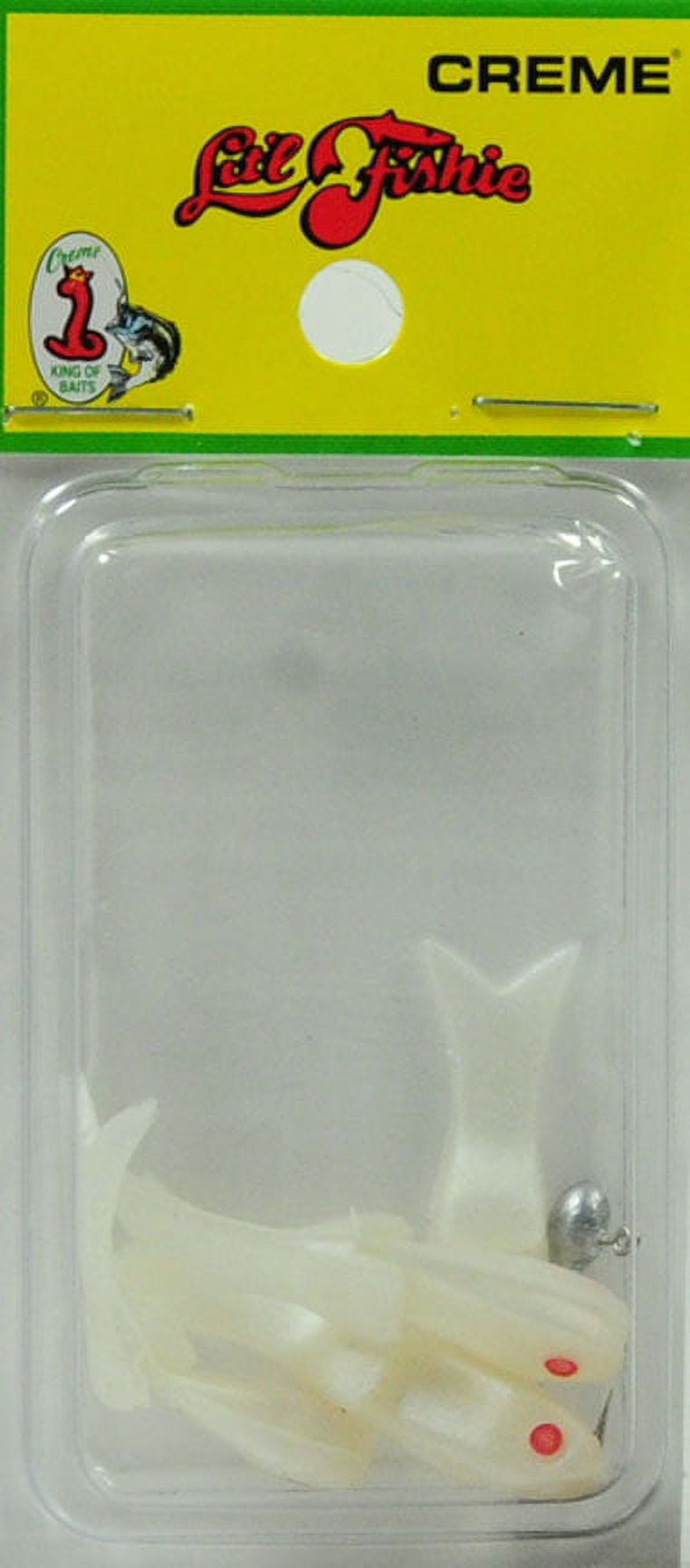 Creme 1.5" Lit'l Fishie Lure, Pearl