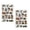 white, variant on 17-Pack 4x6 Collage Frame, 26.2x18.4 Inch Picture Frames Collage Wall Decor, Rustic Style,Grey