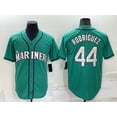 thumbnail image 1 of MLB Baseball Jersey Mariners Jersey Seattle Mariners 24# GRIFFEY 44#, 1 of 2