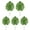 S, variant on SPRING PARK 5Pcs Artificial Monstera Deliciosa Plant Fake Tropical Palm Tree Perfect Faux Plant for Home Garden Office Store Decoration