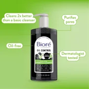 Biore Deep Pore Charcoal Cleanser 6.77 oz