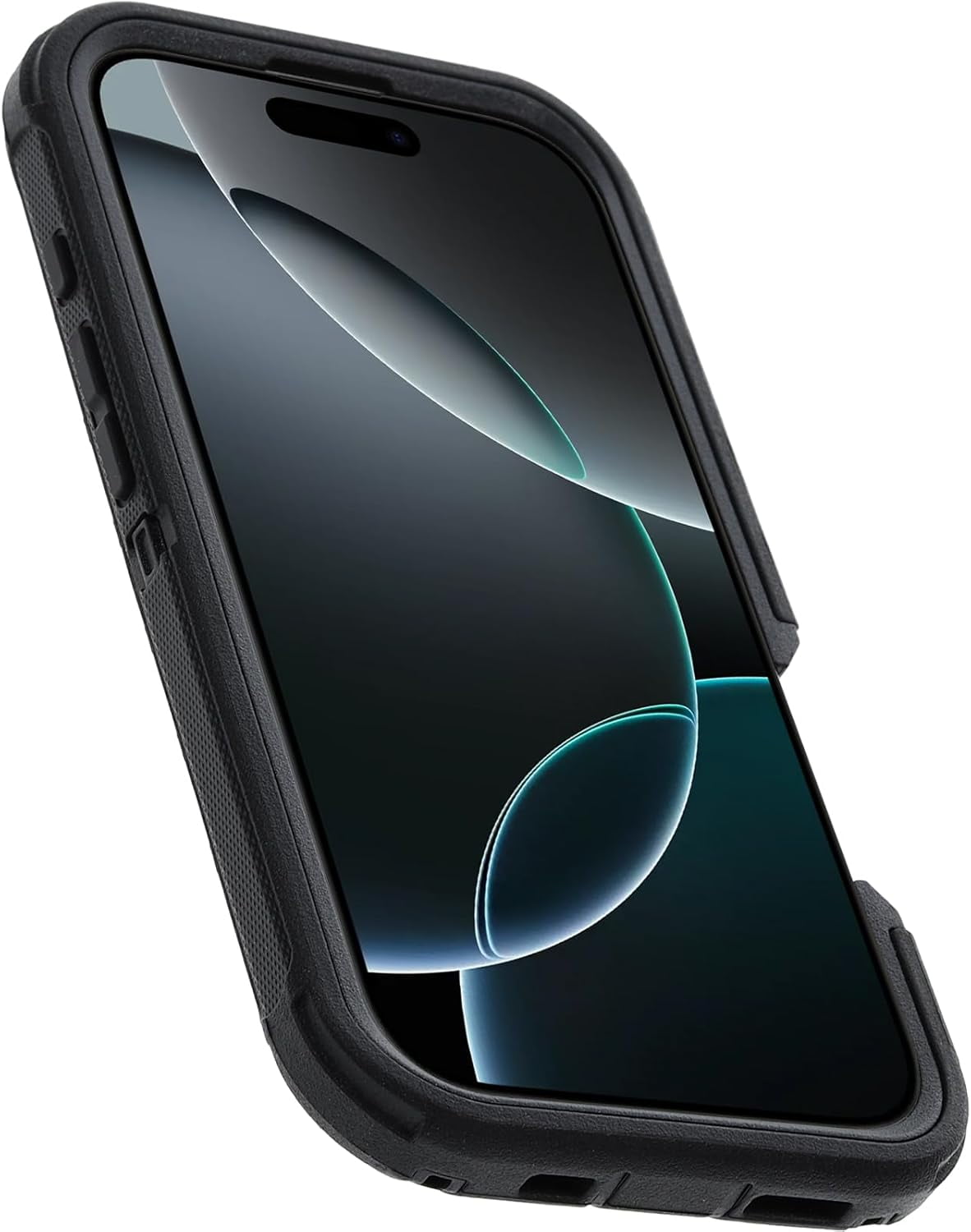 OtterBox iPhone 16 Pro (Only) - Defender Series MagSafe Case - Black - Case Only - Built-in Magnets - Screenless - Rugged & Durable - with Port Protection - Non-Retail Packaging