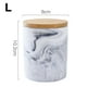 thumbnail image 2 of Tarro de aperitivos para perros, bote de cerámica y madera para alimentos para mascotas, tarro de almacenamiento de galletas para perros, 2 of 6
