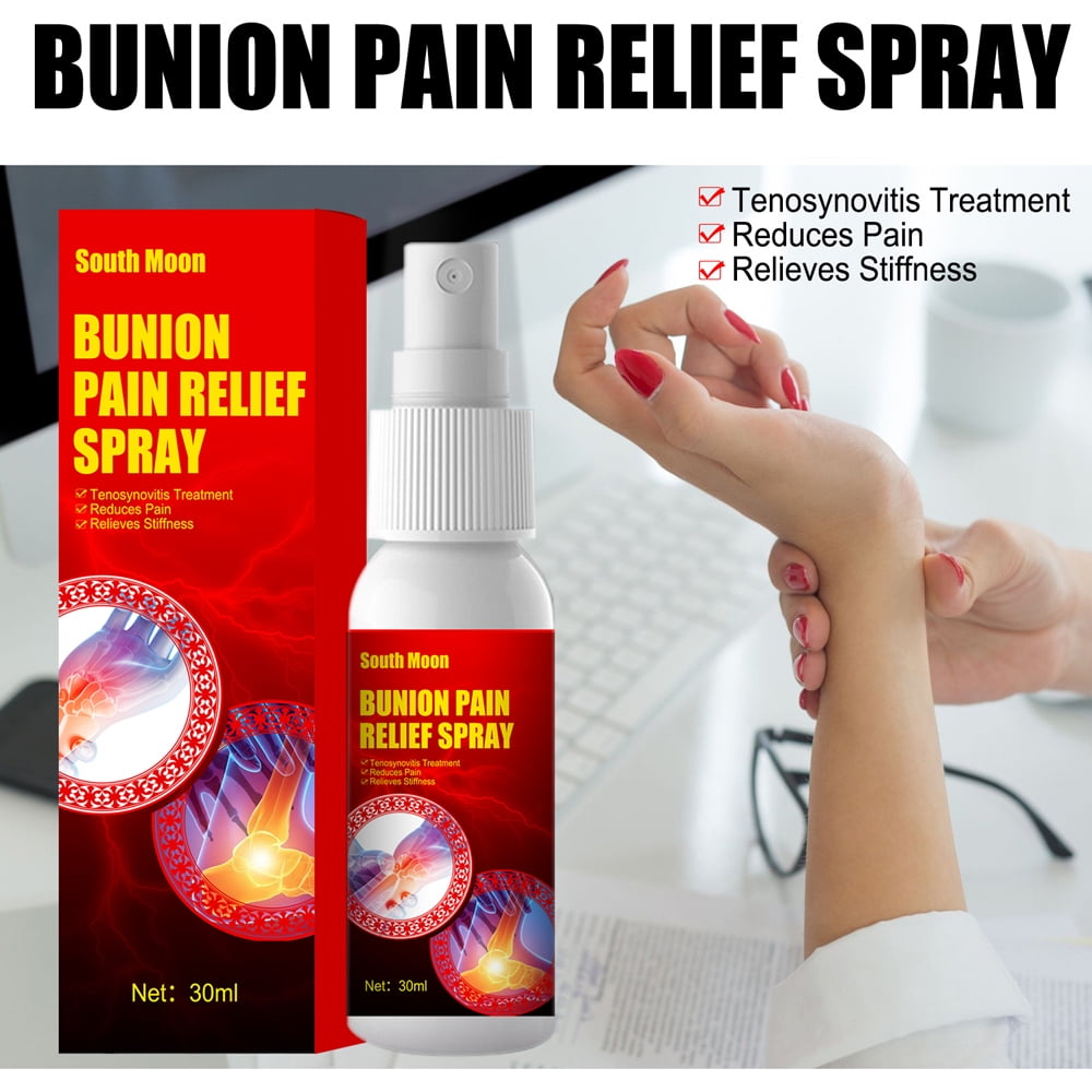 Tenosynovitis Pain Relief Spray Eliminate Joint Swelling Pain Relief Spray  for Muscle Joint Back Pain New - Walmart.com