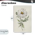 thumbnail image 4 of Stupell Industries Cottage Natural Wild Blossom Sprig Canvas Art, 16 x 24, by Cady Driver, 4 of 8