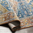 thumbnail image 3 of Hauteloom Solana Living Room, Bedroom Area Rug - Traditional - Navy, Light Blue, Burnt Orange - 8'10" x 13', 3 of 8