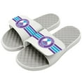 thumbnail image 2 of Men's ISlide White Orlando Pride Stripes Slide Sandals, 2 of 2